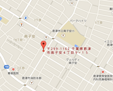 Someday Beauty 君津店 地図